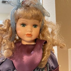 Beautiful porcelain doll